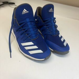 Adidas Afterburner 8 Blue Baseball Turf Shoes Men’s Size 9.5 FZ4231
